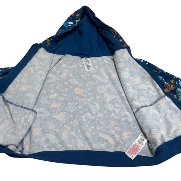 Disney Finding Nemo Zipup Hooded Jacket Novelty Comfort Leisure Outdoors L - Picture 3 of 8
